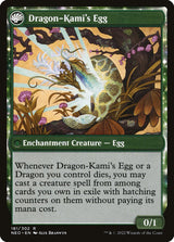 The Dragon-Kami Reborn // Dragon-Kami's Egg (181) - Kamigawa: Neon Dynasty (NEO)
