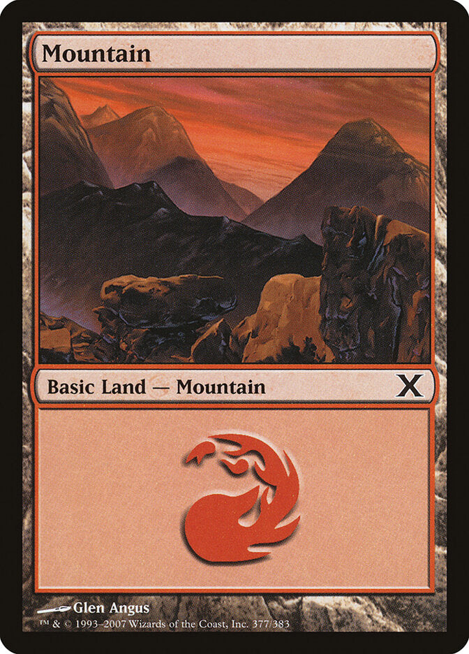 Mountain (377) - Tenth Edition (10E)