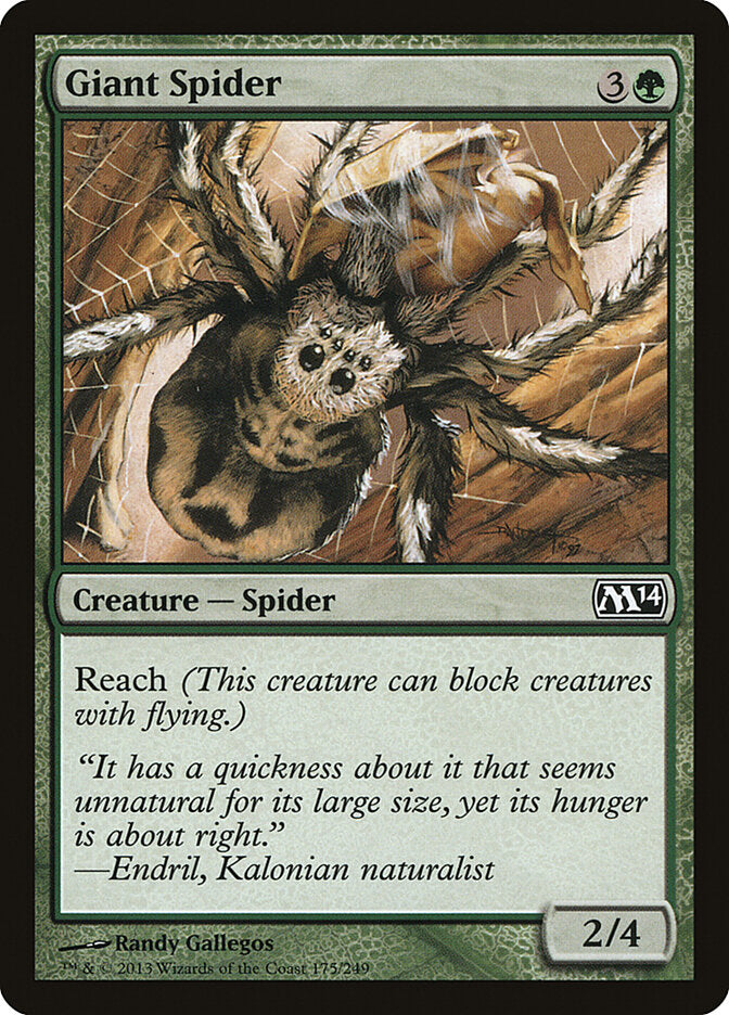 Giant Spider (175) - Magic 2014 (M14)