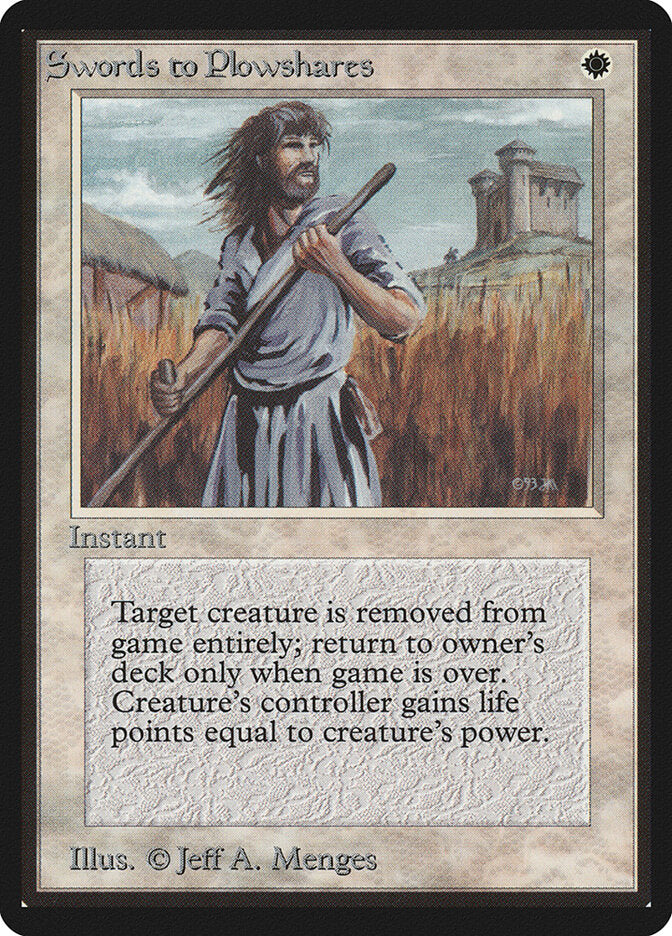Swords to Plowshares (41) - Limited Edition Beta (LEB)