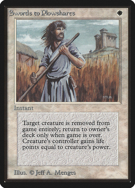 Swords to Plowshares (41) - Limited Edition Beta (LEB)