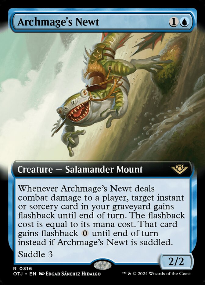 Archmage's Newt (316) - Outlaws of Thunder Junction (OTJ)