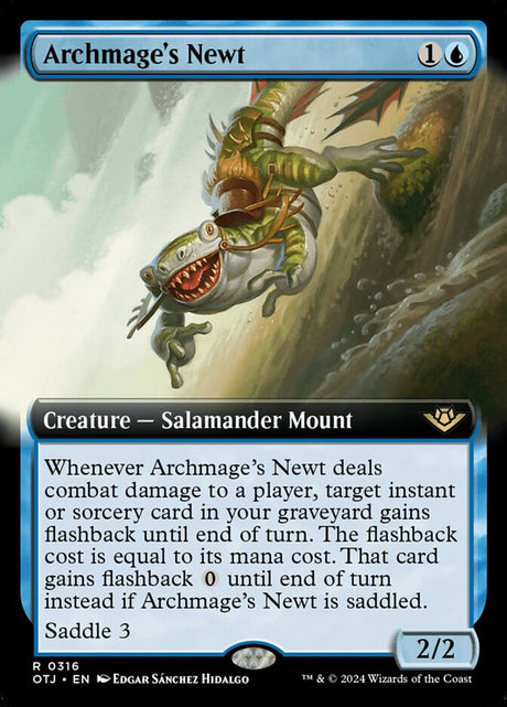 Archmage's Newt (316) - Outlaws of Thunder Junction (OTJ)