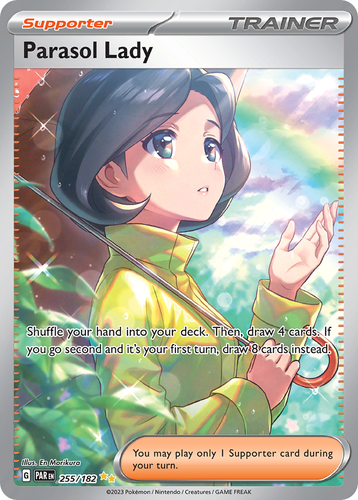 Parasol Lady (255/182) - [Special Illustration Rare] Paradox Rift (PAR)