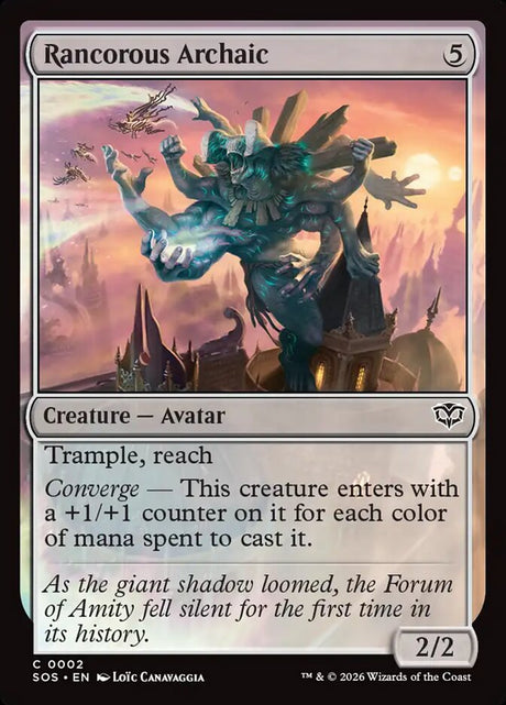Rancorous Archaic (2) - Secrets of Strixhaven (SOS)