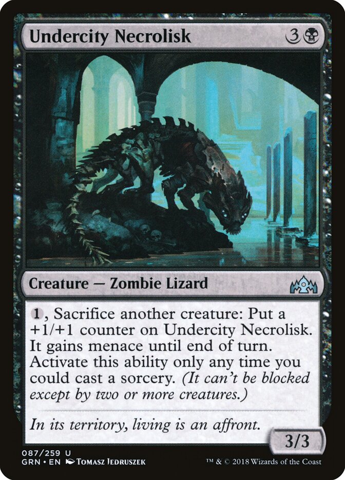 Undercity Necrolisk (87) - Guilds of Ravnica (GRN)