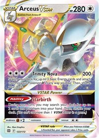 Arceus VSTAR (123) - SWSH09: Brilliant Stars (SWSH09)