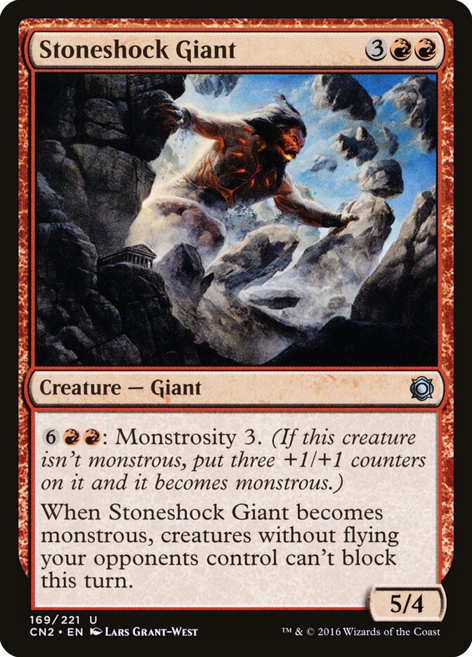 Stoneshock Giant (169) - Conspiracy: Take the Crown (CN2)