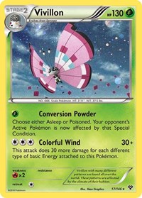 Vivillon - 17/146 (Cosmos Holo) (17) - Blister Exclusives (BLE)