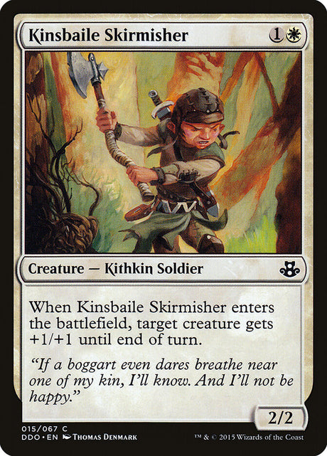 Kinsbaile Skirmisher (15) - Duel Decks: Elspeth vs. Kiora (DDO)