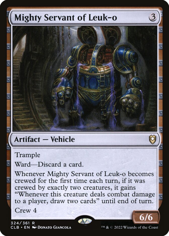 Mighty Servant of Leuk-o (324) - Commander Legends: Battle for Baldur's Gate (CLB)