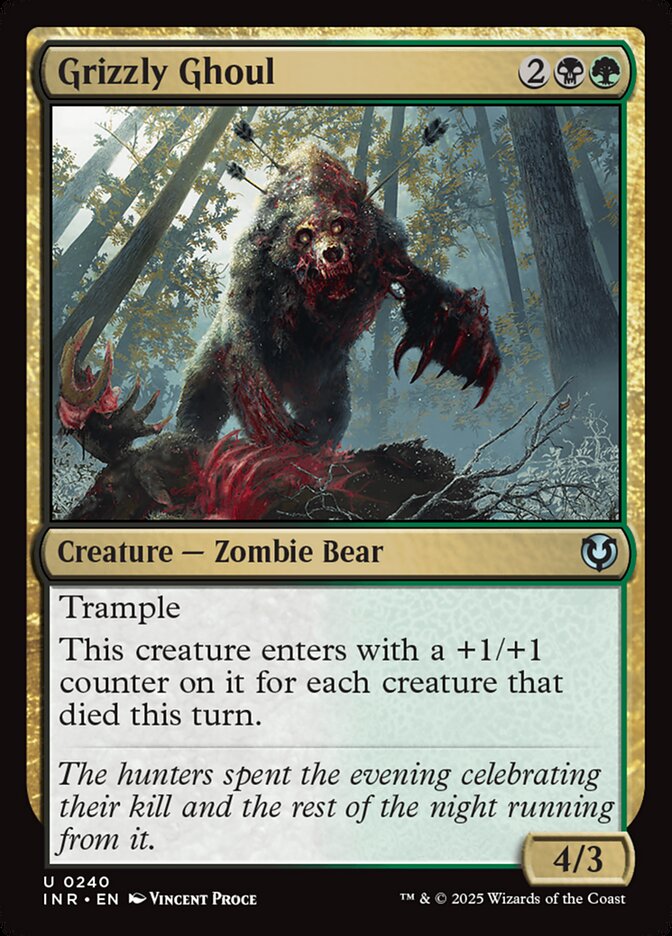 Grizzly Ghoul - [Foil] Innistrad Remastered (INR)