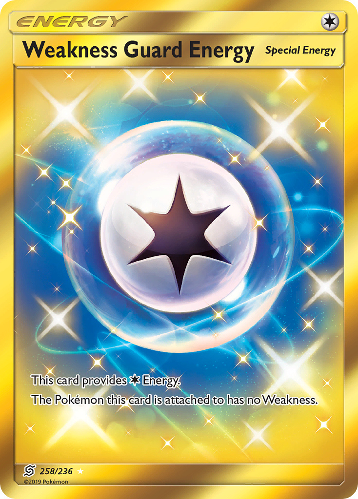 Weakness Guard Energy (258/236) - [Secret Rare] Unified Minds (UNM)