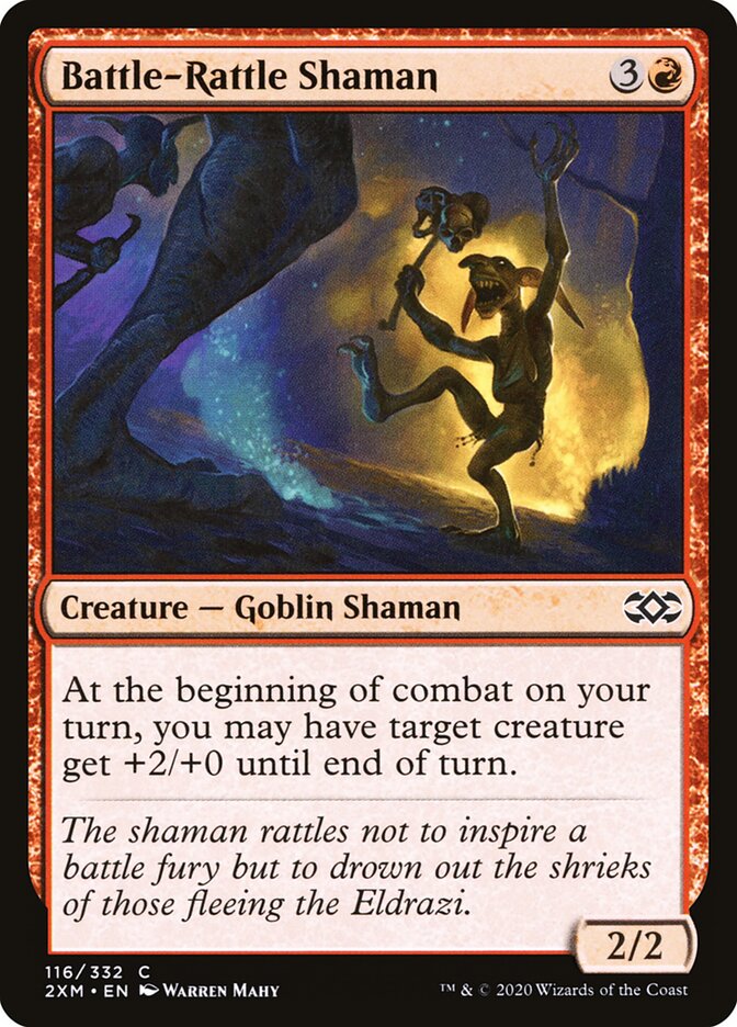 Battle-Rattle Shaman (116) - Double Masters (2XM)