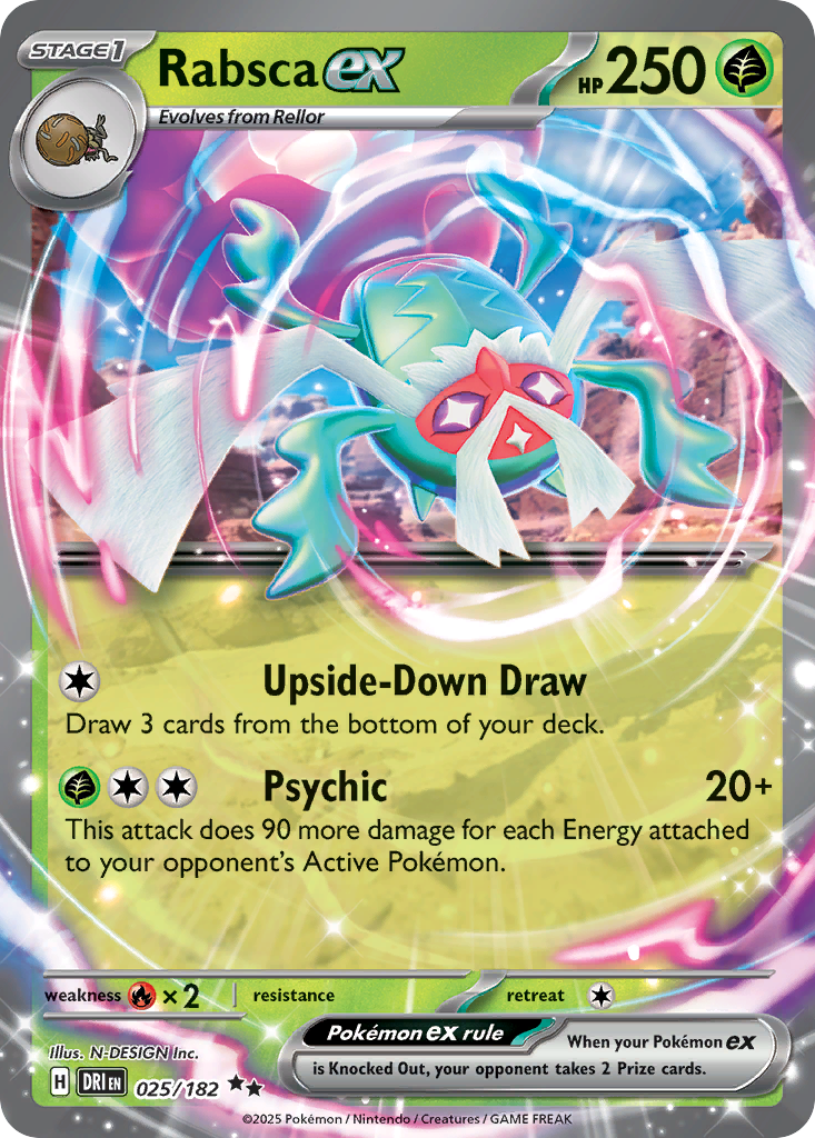 Rabsca ex (25/182) - [Holo Foil] Destined Rivals (DRI)