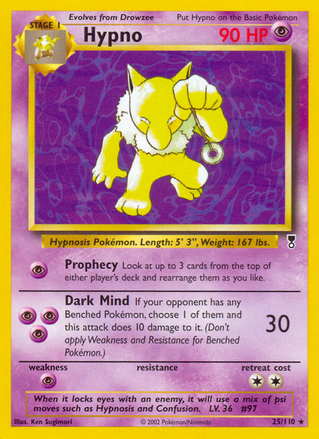 Hypno (25/110) - [Reverse Holo] Legendary Collection (LC)