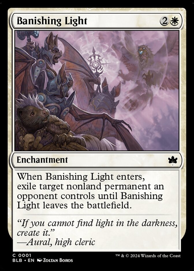 Banishing Light (1) - Bloomburrow (BLB)
