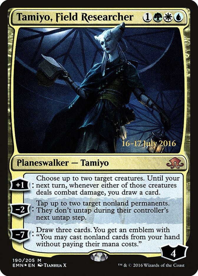 Tamiyo, Field Researcher (190s) - Eldritch Moon Promos (PEMN)