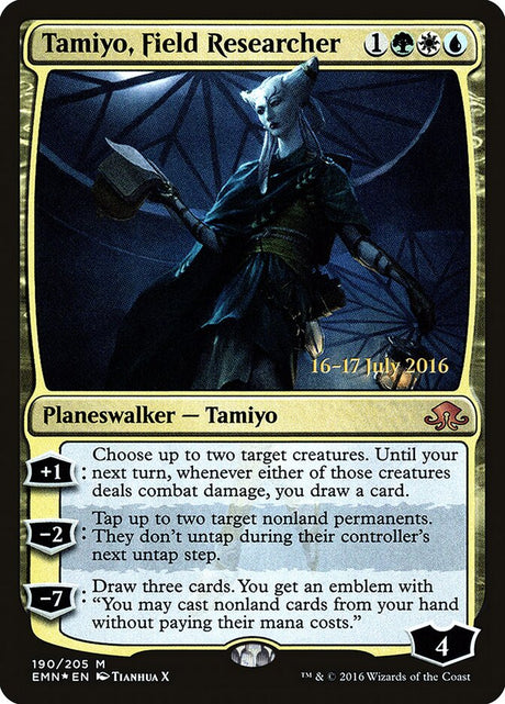 Tamiyo, Field Researcher (190s) - Eldritch Moon Promos (PEMN)