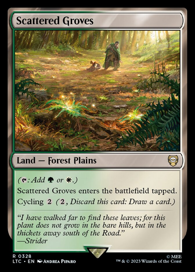 Scattered Groves (328) - Tales of Middle-earth Commander (LTC)