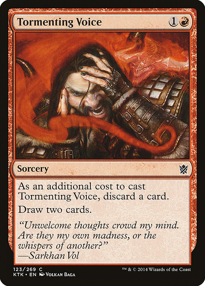 Tormenting Voice (123) - Khans of Tarkir (KTK)