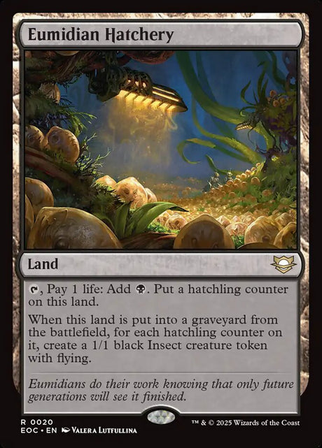 Eumidian Hatchery (20) - Edge of Eternities Commander (EOC)