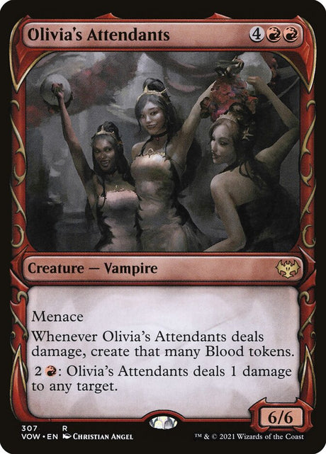Olivia's Attendants (307) - Innistrad: Crimson Vow (VOW)