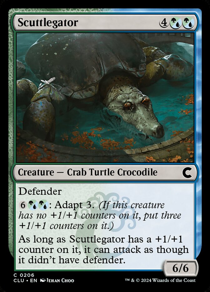 Scuttlegator (206) - Ravnica: Clue Edition (CLU)