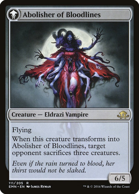 Voldaren Pariah // Abolisher of Bloodlines (111) - Eldritch Moon (EMN)