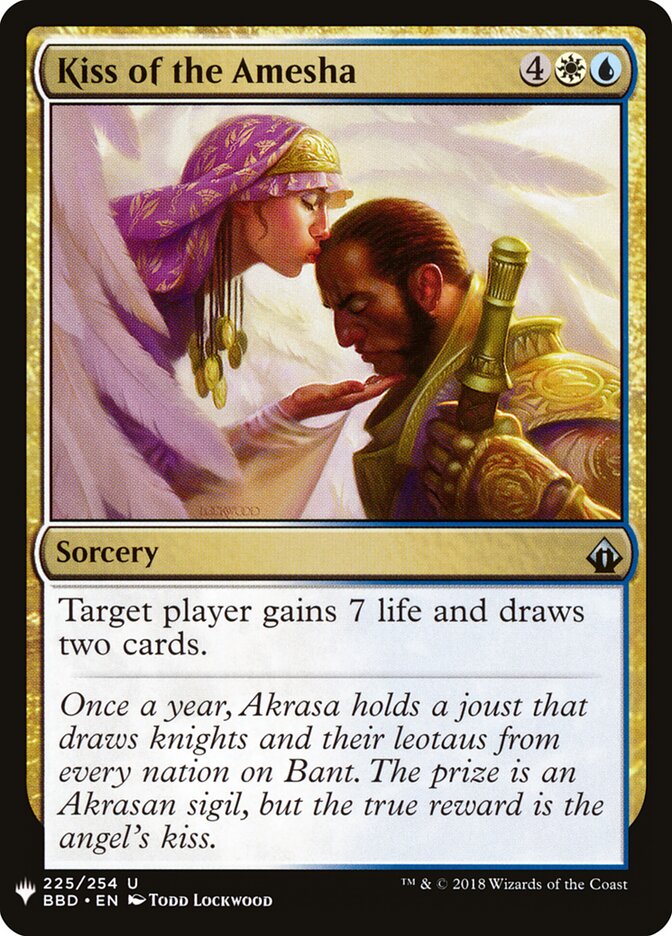 Kiss of the Amesha (BBD-225) - The List (PLST)