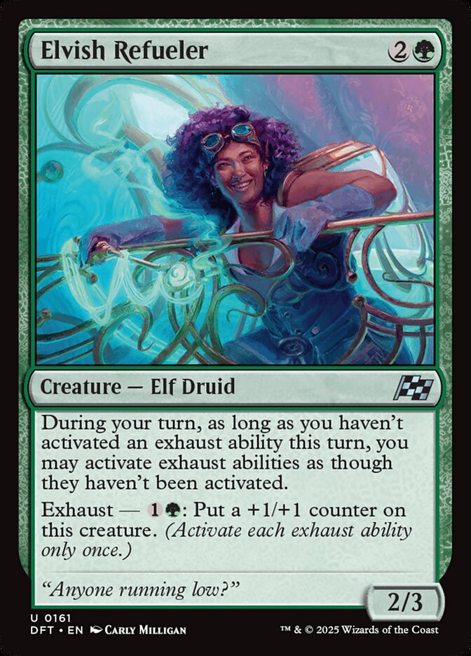 Elvish Refueler - [Foil] Aetherdrift (DFT)
