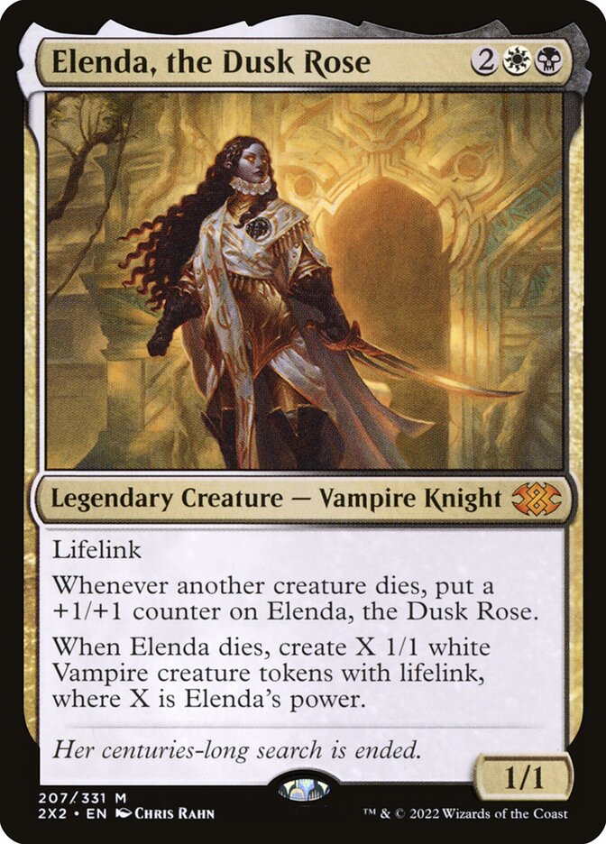 Elenda, the Dusk Rose (207) - Double Masters 2022 (2X2)