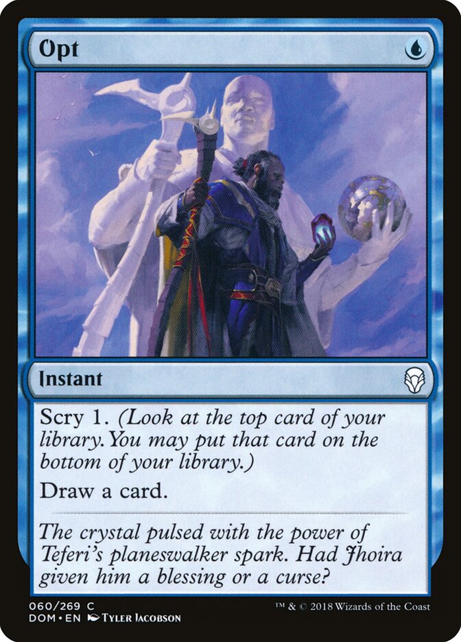 Opt (60) - Dominaria (DOM)