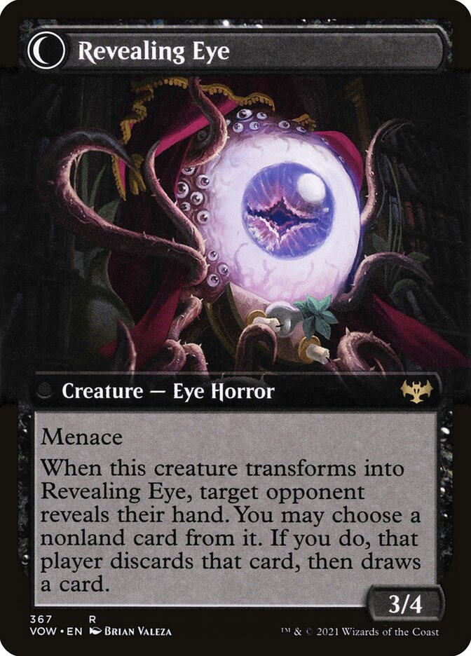 Concealing Curtains // Revealing Eye (367) - Innistrad: Crimson Vow (VOW)