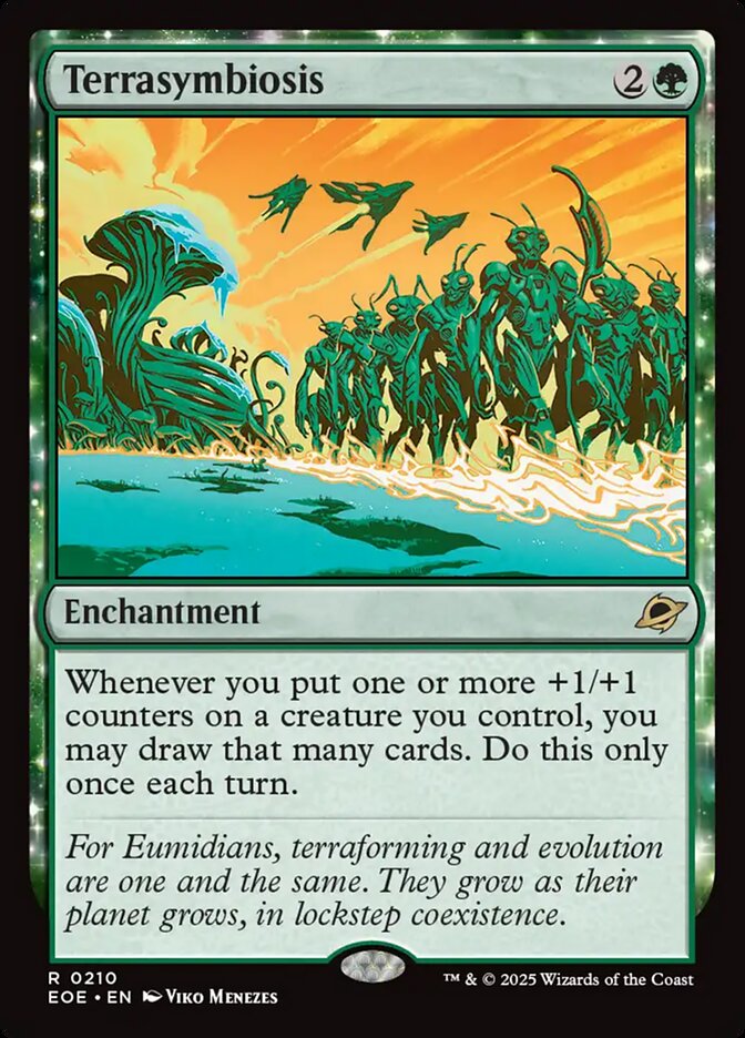 Terrasymbiosis (210) - [Foil] Edge of Eternities (EOE)