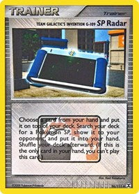 Team Galactic's Invention G-109 SP Radar - 96/111 (League Promo) (96) - League & Championship Cards (PR)