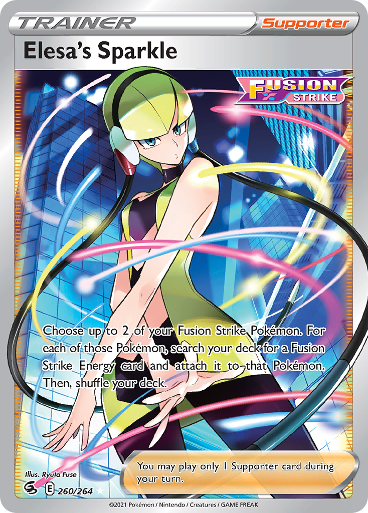 Elesa's Sparkle (260/264) - [Full Art] Fusion Strike (FST)