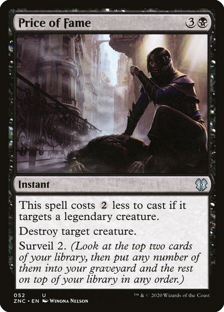 Price of Fame (52) - Zendikar Rising Commander (ZNC)