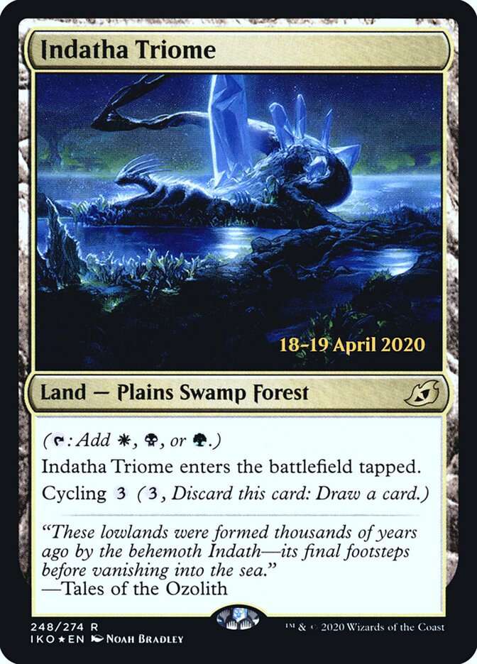 Indatha Triome (248s) - Ikoria: Lair of Behemoths Promos (PIKO)