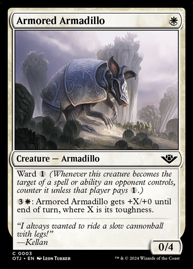 Armored Armadillo (3) - Outlaws of Thunder Junction (OTJ)