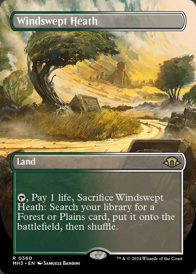 Windswept Heath - [Borderless] Modern Horizons 3 (MH3)