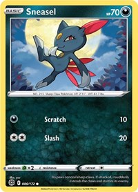 Sneasel (86) - SWSH09: Brilliant Stars (SWSH09)