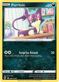 Purrloin (90) - SWSH09: Brilliant Stars (SWSH09)