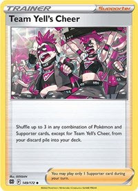 Team Yell's Cheer (149) - SWSH09: Brilliant Stars (SWSH09)