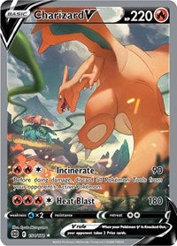 Charizard V (Alternate Full Art) (154) - SWSH09: Brilliant Stars (SWSH09)