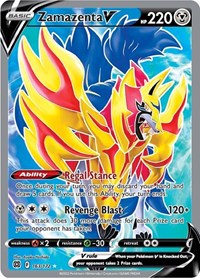 Zamazenta V (Full Art) (163) - SWSH09: Brilliant Stars (SWSH09)