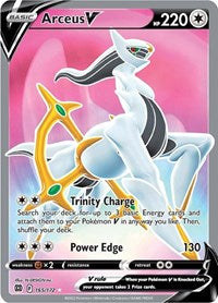 Arceus V (Full Art) (165) - SWSH09: Brilliant Stars (SWSH09)
