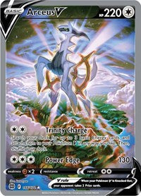 Arceus V (Alternate Full Art) (166) - SWSH09: Brilliant Stars (SWSH09)