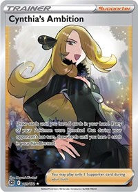 Cynthia's Ambition (Full Art) (169) - SWSH09: Brilliant Stars (SWSH09)
