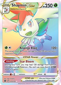 Shaymin VSTAR (Secret) (173) - SWSH09: Brilliant Stars (SWSH09)